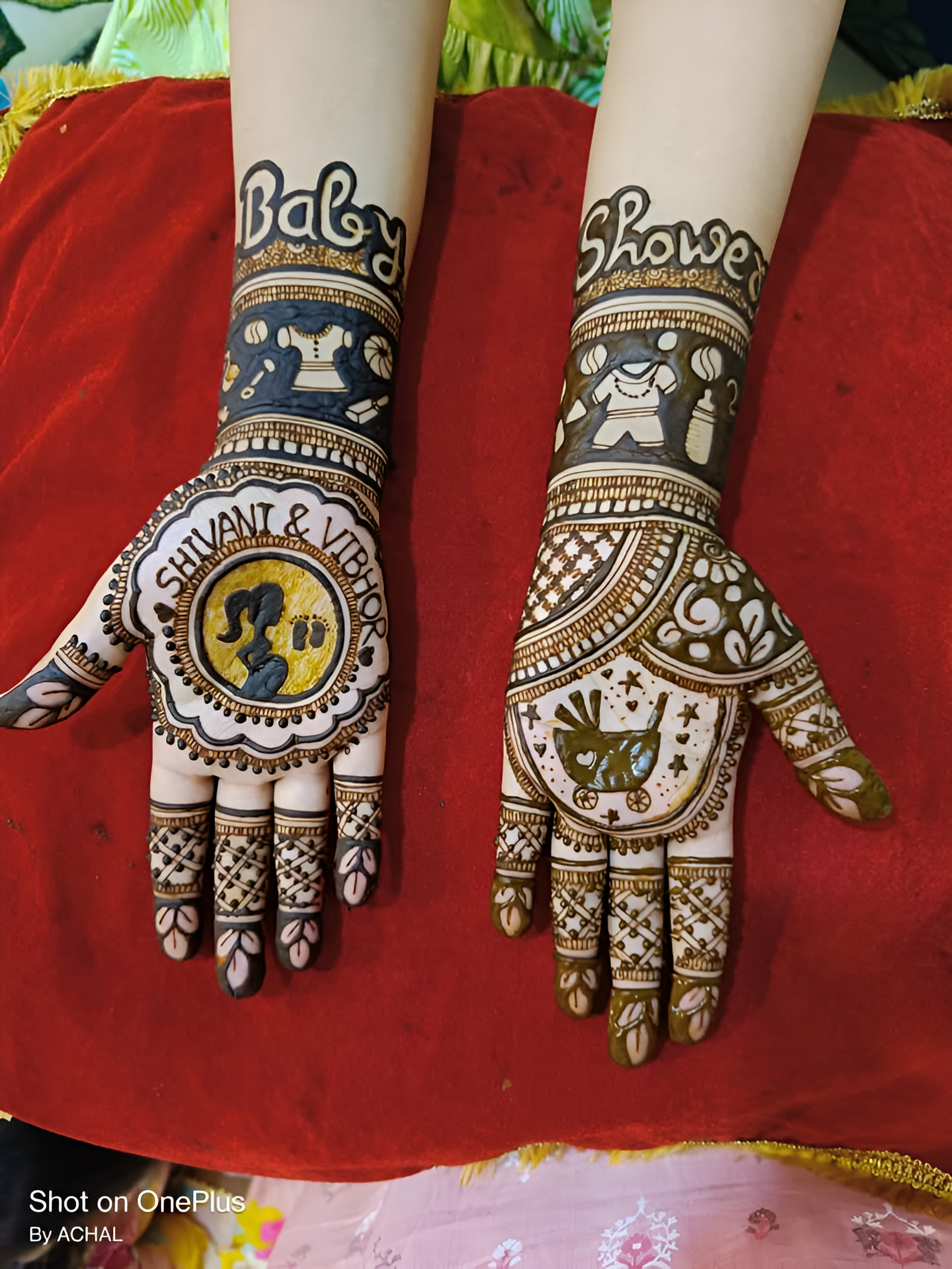 Baby Shower Mehandi